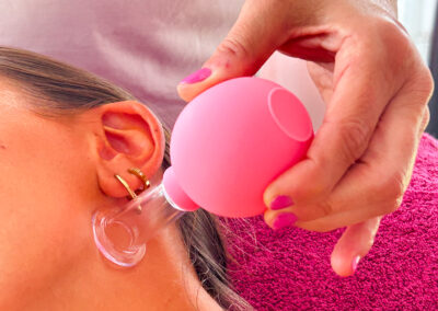Soin cupping visage